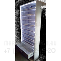 Корпус сигаретного шкафа с синхронной системой шторок Dark-market