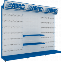 Стеллажи с перфорацией для компании ABAC