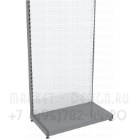 Базовый набор для перфорированного одностороннего металлического стеллажа глубиной 760мм.