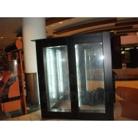 Торговый павильон для продажи аудио и видео с подсветкой фото