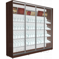Торговый шкаф для весовых товаров со стеклянными дверками