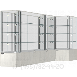 Усиленные витрины для торговли. серия ШПИНЕЛЬ