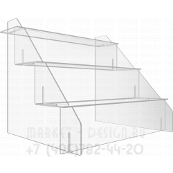 Многоуровневые подставки для товаров
