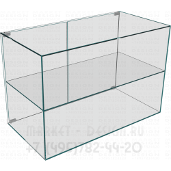 Стеклянные надстройки под хлебные прилавки