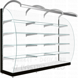 торговые стеллажи серии Marine