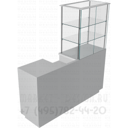 Кассовые столы и ресепшн для канцелярских магазинов