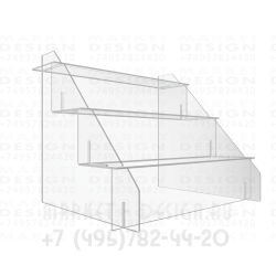 Подставки для товаров. Ценики. Горки