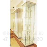 Витрины с вращающимися полками