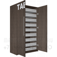 Шкаф торговый для сигарет с распашными дверками