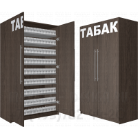 Шкаф с полками под сигареты