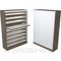 Табачный шкаф для торговли с девятью полками