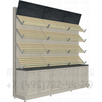 Комплект прилавков для продажи выпечки