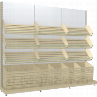 Торговые стеллажи для продажи хлеба