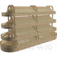 Островные стеллажи для хлеба