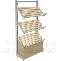 Торговый стеллаж для хлебобулочных изделий