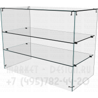 Надстройка трехъярусная для хлебного прилавка