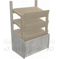 Хлебный прилавок для пекарни