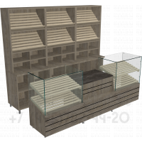 Комплект торгового оборудования для продажи хлебобулочных изделий