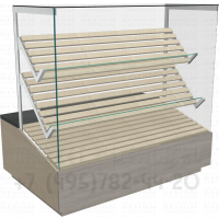 Витрина для продажи хлеба и выпечки