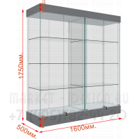 Витрина для торгового павильона с размерами