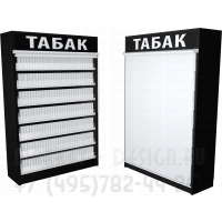 Шкаф семиуровневый для электронных сигарет с рулонной шторкой