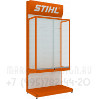 Стеллажи витрины для запчастей и аксессуаров STIHL