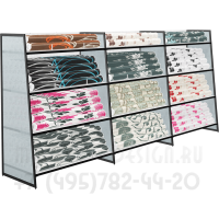 Односторонний стеллаж для обоев