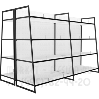 Островной стеллаж для обоев 