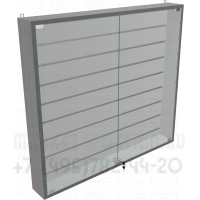 Витрина на стену с экономпанелью