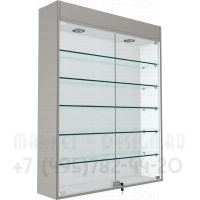 Витрина на стену с пятью полками