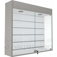 Настенная витрина задняя стенка эконом панель в магазин