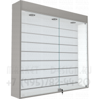 Настенная витрина с экономпанелью