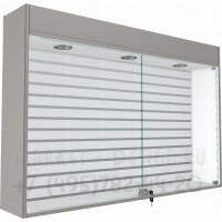 Витрина на стену с экономпанелью для торговли