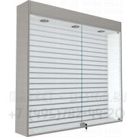 Витрина с экономпанелью на стену