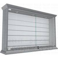 Торговая витрина задняя стенка экономпанель