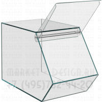 Акриловый диспенсер для весовых товаров