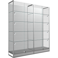 Алюминиевая демонстрационная витрина для офиса