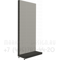 Базовый комплект для обойного пристенного стеллажа