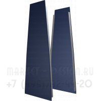 Боковые стенки для островного стеллажа с рольставнями