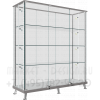 Большая усиленная витрина для торговли