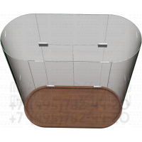 Демонстрационный павильон для хранения знамен вид сверху