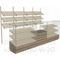 Комплект мебели для продажи хлеба и выпечки