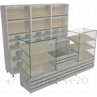 Комплект торгового оборудования для продажи хлеба
