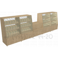 Кондитерские прилавки для торговли весовыми товарами