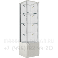 Квадратная витрина для демонстрации товара