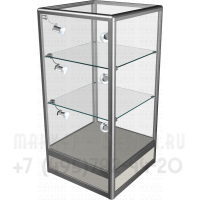 Квадратный прилавок из алюминиевого профиля