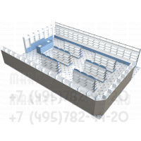 Мебель для торговли в аптеках