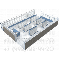 Мебель для торговли в аптеке 