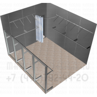 Мебель торговая для одежды эконом