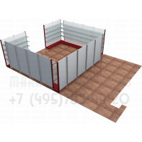 Мебель торговая для шоурума для парфюмерии и косметики